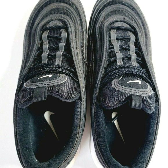 Nike Air Max 97 Men's Shoes Size 6 Triple Black Lace Up Sneakers 921826-001 - Picture 7 of 12